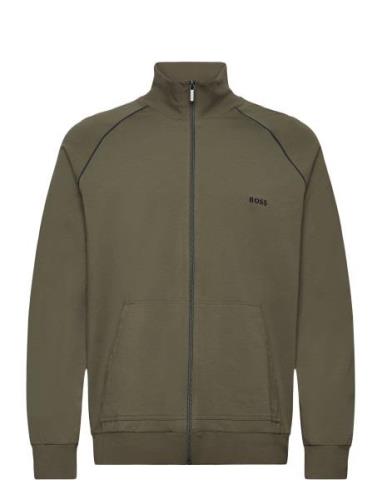 Mix&Match Jacket Z Tops Sweat-shirts & Hoodies Sweat-shirts Khaki Gree...