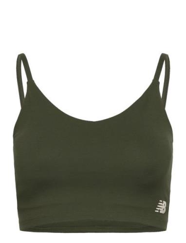 Linear Heritage Soft Bra Top Sport Bras & Tops Sports Bras - All Green...