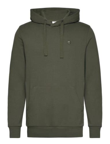 Arvid Basic Hood Badge Sweat - Gots Tops Sweat-shirts & Hoodies Hoodie...