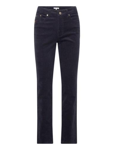 Janice-Cw - Jeans Bottoms Trousers Straight Leg Navy Claire Woman
