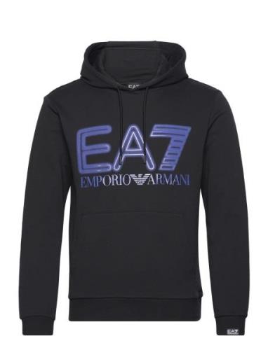 Sweatshirt Tops Sweat-shirts & Hoodies Hoodies Black EA7