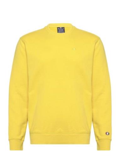 Crewneck Sweatshirt Sport Sweat-shirts & Hoodies Sweat-shirts Yellow C...