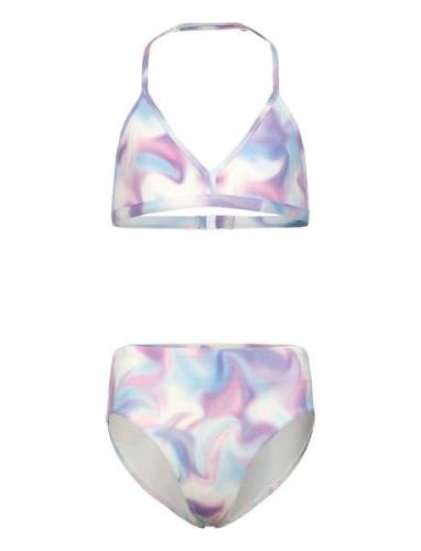 Bikini Triangle Aop Bikinit Purple Lindex