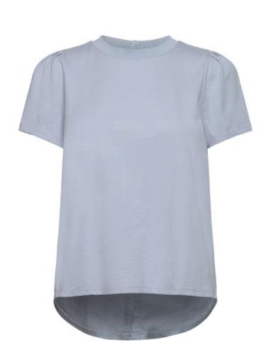 Lr-Kowa Tops T-shirts & Tops Short-sleeved Blue Levete Room