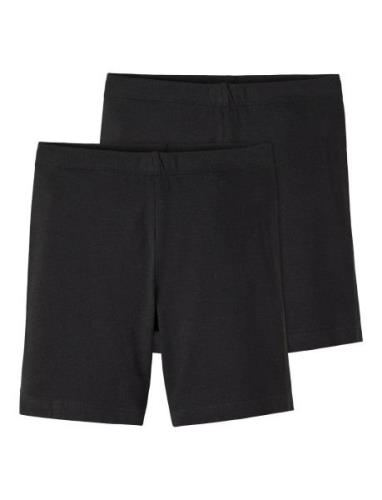 Nkfvivian 2P Solid Short Legging Noos Bottoms Shorts Black Name It