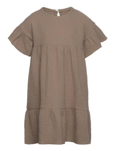 Dress Ss Muslin Dresses & Skirts Dresses Casual Dresses Short-sleeved ...