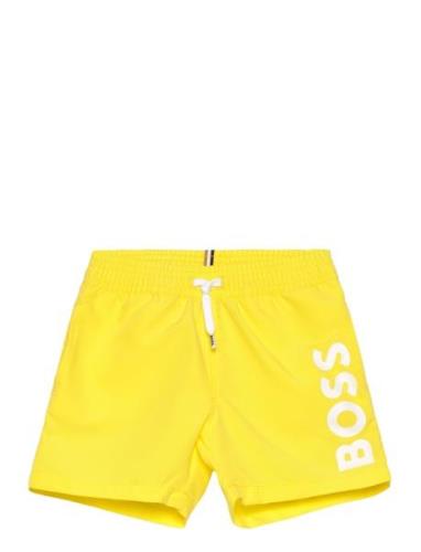 Swim Shorts Uimashortsit Yellow BOSS