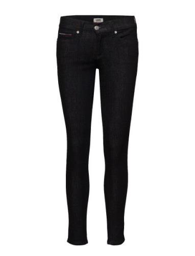 Mid Rise Skinny Nora Nrst Bottoms Jeans Skinny Black Tommy Jeans