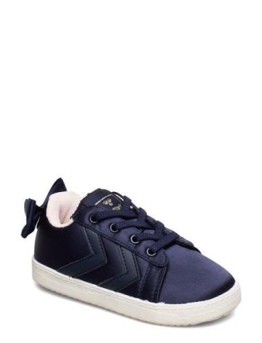 H Y Bow Infant Matalavartiset Sneakerit Tennarit Blue Hummel