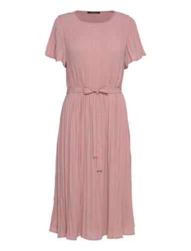 Pearl Zilla Dress Polvipituinen Mekko Pink Bruuns Bazaar