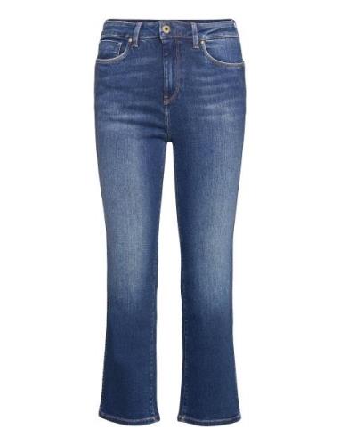 Dion 7/8 Bottoms Jeans Straight-regular Blue Pepe Jeans London