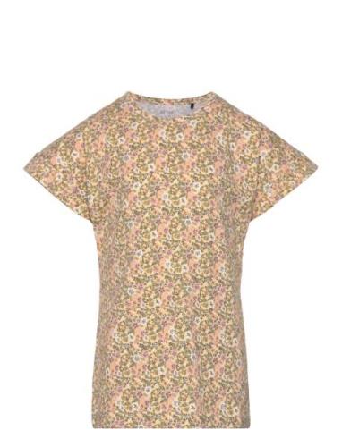 T-Shirt Ss Tops T-shirts Short-sleeved Multi/patterned MeToo