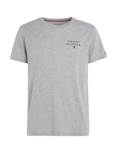 Cn Ss Tee Logo Tops T-shirts Short-sleeved Grey Tommy Hilfiger