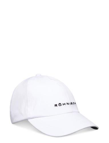 Seion Soft Cap Sport Headwear Caps White Röhnisch