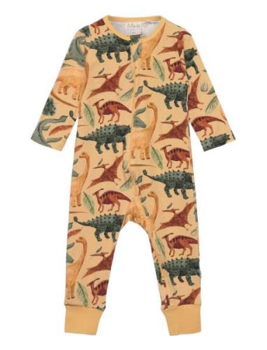 Saurus Pyjamas Pyjama Sie Jumpsuit Haalari Multi/patterned Ma-ia Famil...