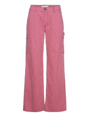 Trousers Bottoms Trousers Cargo Pants Red Sofie Schnoor
