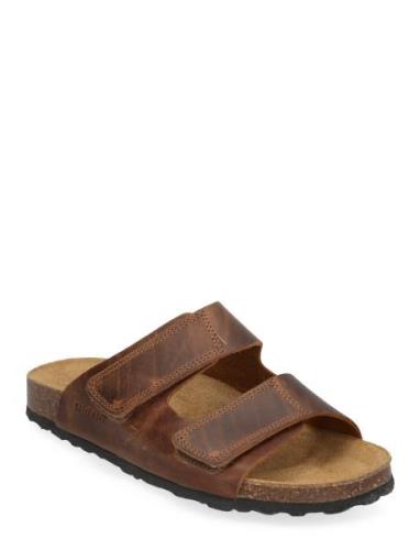 Sandal Nubuck Leather Aamutossut Sisäkengät Brown En Fant