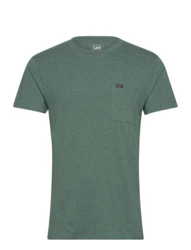 Ultimate Pocket Tee Tops T-shirts Short-sleeved Green Lee Jeans