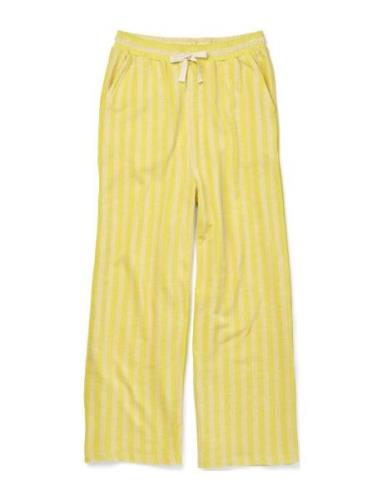 Naram Knitted Pants Pyjama Yellow Bongusta