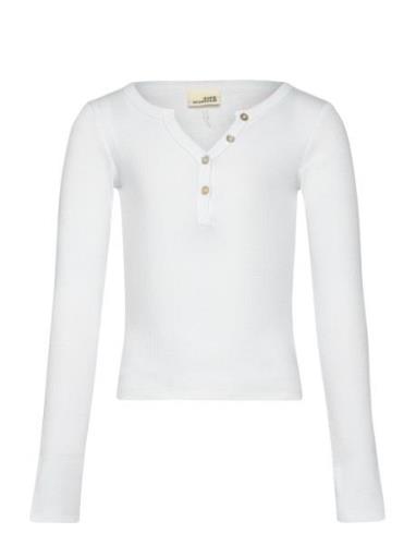 T-Shirt Long-Sleeve Tops T-shirts Long-sleeved T-shirts White Sofie Sc...