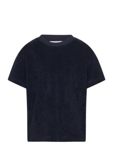 Hasselt Tee Tops T-shirts Short-sleeved Navy Grunt