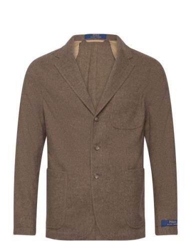 Modern Herringb Sport Coat Villakangastakki Brown Polo Ralph Lauren