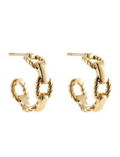 Link Creol Accessories Jewellery Earrings Hoops Gold By Jolima