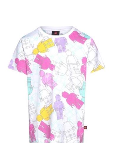 Lwtano 202 - T-Shirt S/S Tops T-shirts Short-sleeved Multi/patterned L...