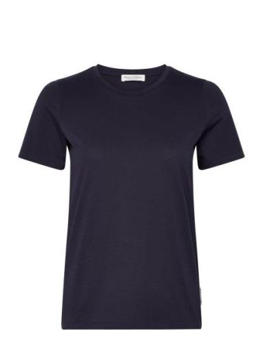 T-Shirts Short Sleeve Tops T-shirts & Tops Short-sleeved Blue Marc O'P...