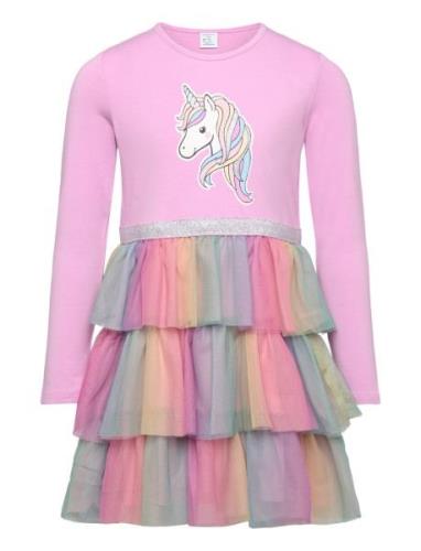 Dress L S Unicorn And Mesh Ski Dresses & Skirts Dresses Casual Dresses...