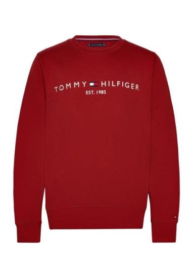 Tommy Logo Sweatshirt Tops Sweat-shirts & Hoodies Sweat-shirts Red Tom...