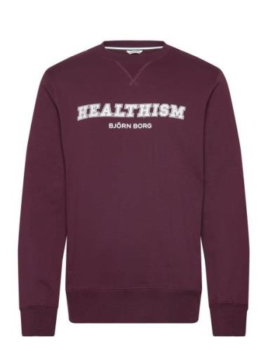 Sthlm Crew Tops Sweat-shirts & Hoodies Sweat-shirts Burgundy Björn Bor...