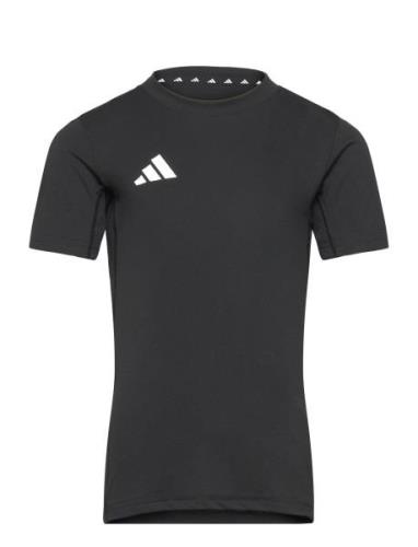 J Team Tee Tops T-shirts Short-sleeved Black Adidas Sportswear