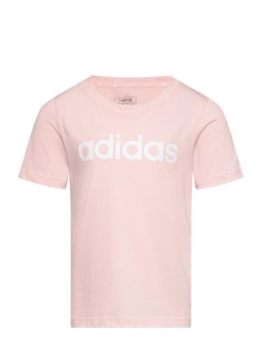 G Lin T Tops T-shirts Short-sleeved Pink Adidas Sportswear