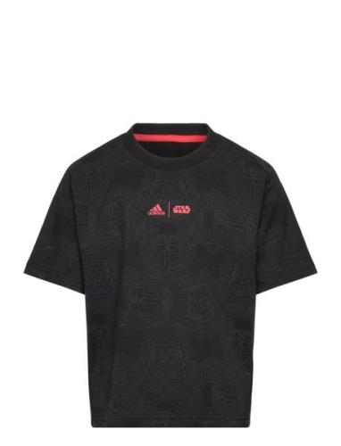 J Sw Zne T Tops T-shirts Short-sleeved Black Adidas Sportswear