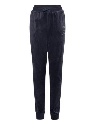 Juicy Velour Jogger Bottoms Sweatpants Navy Juicy Couture