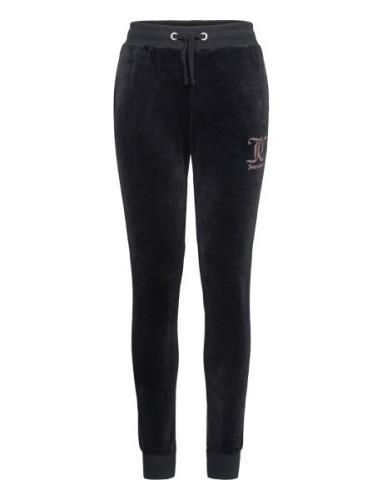 Juicy Velour Slim Jogger Bottoms Sweatpants Black Juicy Couture