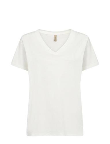 Sc-Derby Tops T-shirts & Tops Short-sleeved White Soyaconcept