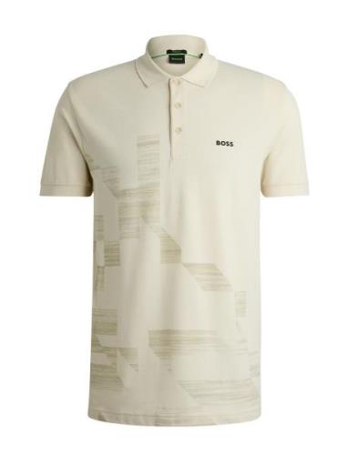 Paddy 6 Tops Polos Short-sleeved Beige BOSS