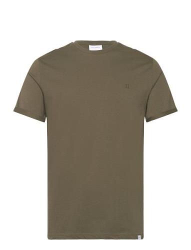 Nørregaard Tonal T-Shirt Tops T-shirts Short-sleeved Khaki Green Les D...