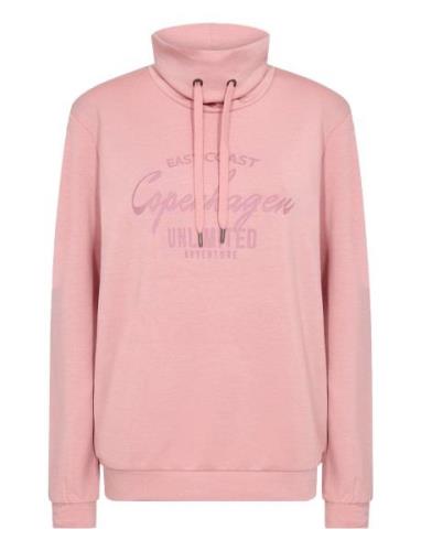 Sc-Banu Tops Sweat-shirts & Hoodies Sweat-shirts Pink Soyaconcept