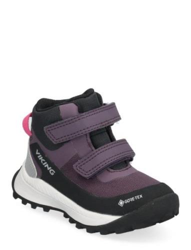 Expower Mid Gtx 2V Talvikengät Tarroilla Purple Viking