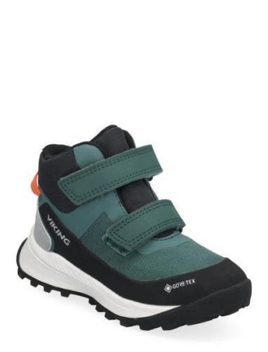 Expower Mid Gtx 2V Talvikengät Tarroilla Green Viking