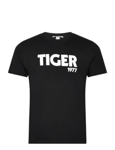 Dillan Designers T-shirts Short-sleeved Black Tiger Of Sweden