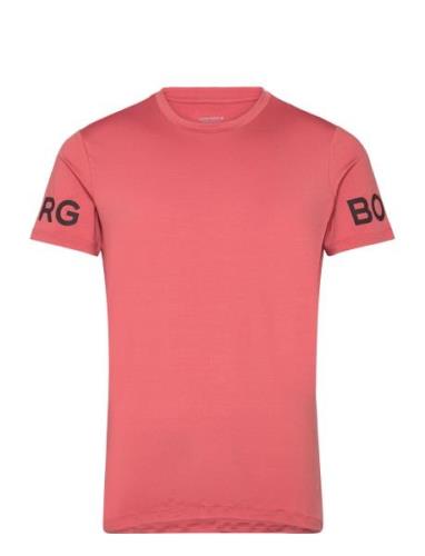 Borg T-Shirt Sport T-shirts Short-sleeved Red Björn Borg