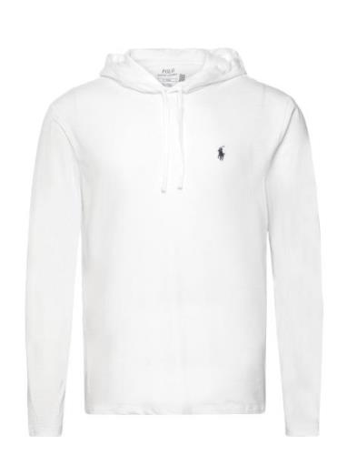 Jersey Hooded T-Shirt Tops Sweat-shirts & Hoodies Hoodies White Polo R...