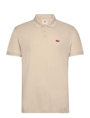 Levis Hm Polo Sahara Khaki Piq Tops Polos Short-sleeved Beige LEVI´S M...