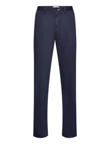 Reg Fit Stretch Chino Bottoms Trousers Chinos Navy GANT