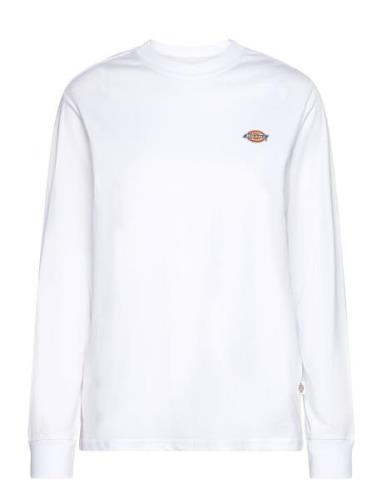 Ls Mapleton Tee W Tops T-shirts & Tops Long-sleeved White Dickies