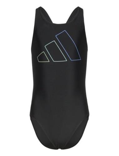 Performance Big Bars Swimsuit Uimapuku Uima-asut Black Adidas Performa...